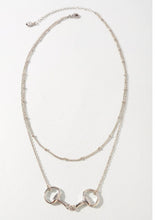 Load image into Gallery viewer, Gold or Silver Bit Necklace - Farm Town Floral &amp; Boutique
