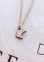 Load image into Gallery viewer, Wood MN Cecelia Necklace - Farm Town Floral &amp; Boutique
