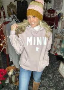 Blush Minn Hoodie Sweatshirt