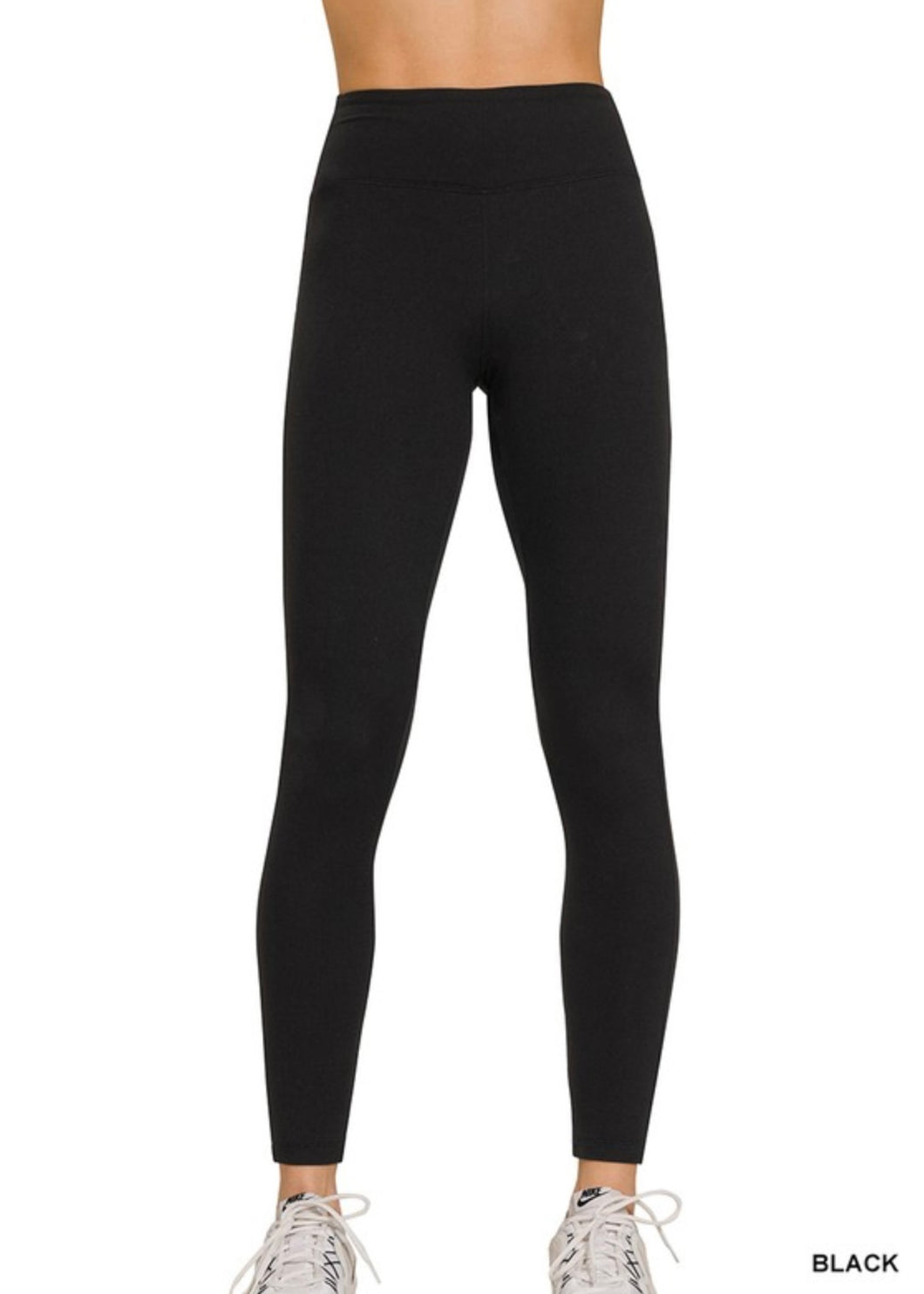 Black Microfiber Leggings