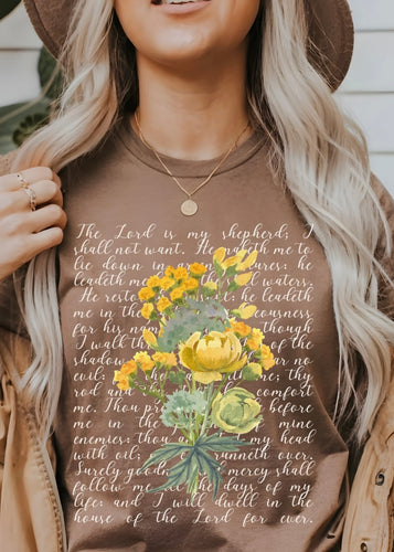 Comfort Colors Tee Espresso - Farm Town Floral & Boutique
