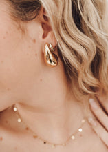 Load image into Gallery viewer, Teardrop Gold Earrings - Farm Town Floral &amp; Boutique
