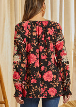 Load image into Gallery viewer, Savanna Jane Floral Top - Farm Town Floral &amp; Boutique
