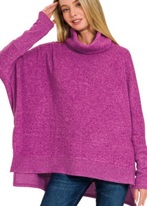 Orchid Melange Sweater