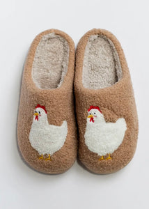 American Farm Co Chicken Slippers