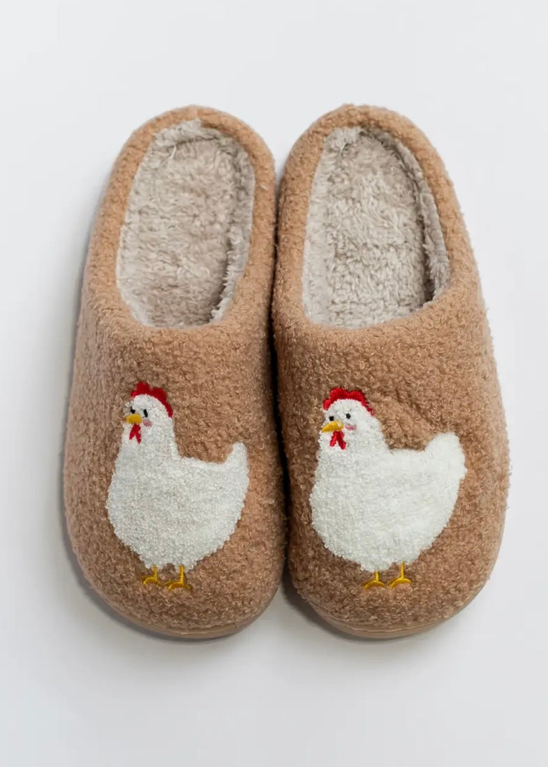 American Farm Co Chicken Slippers