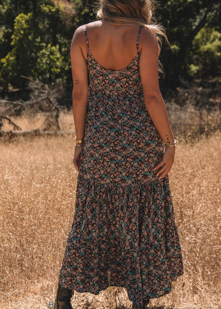Vintage Floral Maxi Dress | Farm Town Floral & Boutique