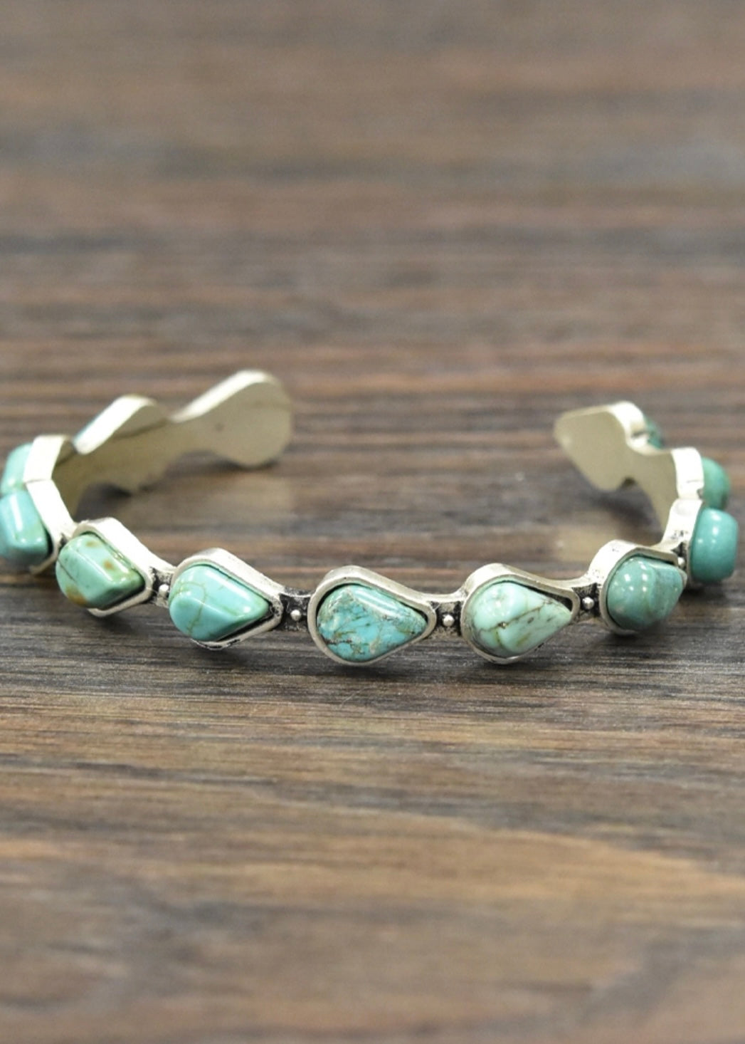 Annie Turquoise Stone Cuff