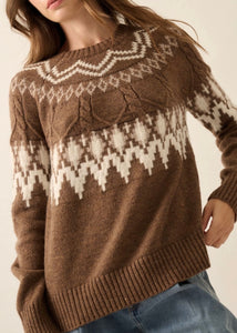 Hot Cocoa Brown Sweater