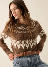 Load image into Gallery viewer, Hot Cocoa Brown Sweater
