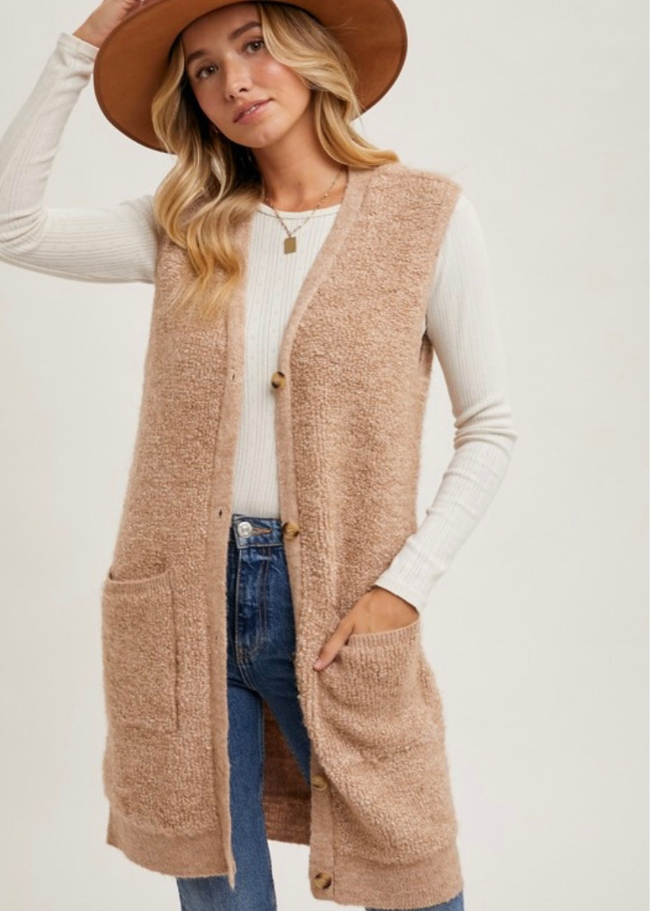 Soft Teddy Vest