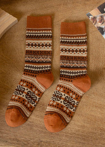 Camel Pattern Socks