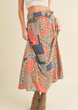 Load image into Gallery viewer, Patchwork Midi Skirt
