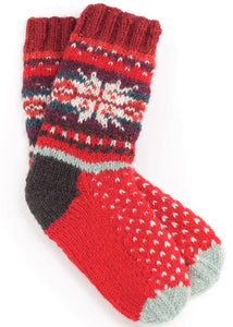 Jasmine Wool Knit Socks - Farm Town Floral & Boutique