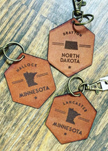 Load image into Gallery viewer, Leather Keychains - Farm Town Floral &amp; Boutique
