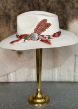 Load image into Gallery viewer, The Ivory Navajo Charlie1Horse Hat - Farm Town Floral &amp; Boutique
