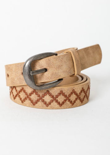 Sand Stitch Belt - Farm Town Floral & Boutique